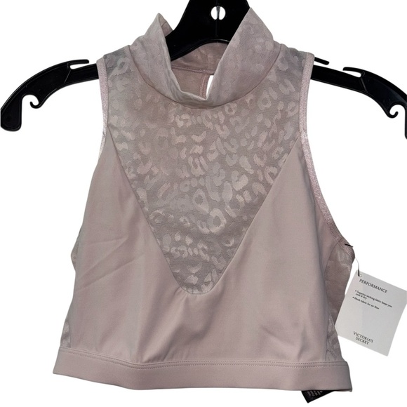 VICTORIA'S SECRET Mock Neck Crop Top - Picture 1 of 4